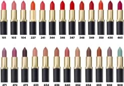 L'Oréal Paris Color Riche Matte Lippenstift - 344 Retro Red -Bekend Cosmetica Winkel 1200x841 1