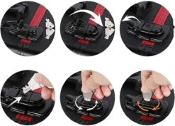 Make-upkoffer, Kapperskoffer, Cosmeticakoffer, Lege Nagelkoffer, Multikoffer, Afsluitbaar Voor Nageldesign/massageolie/fotoapparatuur, 34,7 X 22,2 X 25 Cm , Volledig Zwart HM-YAHEE-411233 19 Make-upkoffer, Kapperskoffer, Cosmeticakoffer, Lege Nagelkoffer, Multikoffer, Afsluitbaar Voor Nageldesign/massageolie/fotoapparatuur, 34,7 X 22,2 X 25 Cm , Volledig Zwart HM-YAHEE-411233 -Bekend Cosmetica Winkel 1200x859 4