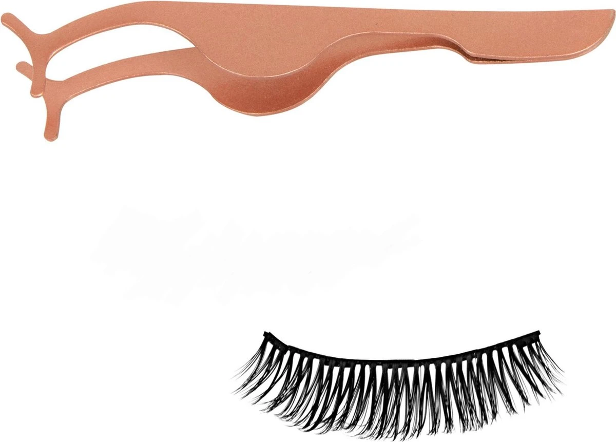 Mina Beauty Magnetische Wimpers – Magnetic Lashes - Wimperset (10 Stuks) Met 2 Magnetische Eyeliners En Een Applicator 6 Mina Beauty Magnetische Wimpers – Magnetic Lashes - Wimperset (10 Stuks) Met 2 Magnetische Eyeliners En Een Applicator - Afbeelding 4