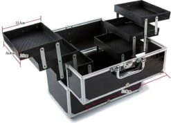 Confibel Make Up Koffer - Uitklapbaar - 5 Opbergbakken - Met Slot -Bekend Cosmetica Winkel 1200x867 4