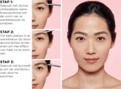 L’Oréal Paris Brow Artist Skinny Definer Wenkbrauwpotlood - 105 Brunette - Ultradun -Bekend Cosmetica Winkel 1200x883 3