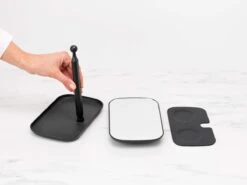 Brabantia ReNew Make-up Spiegel - Met Accessoireschaal - Dark Grey -Bekend Cosmetica Winkel 1200x900 23