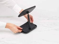 Brabantia ReNew Make-up Spiegel - Met Accessoireschaal - Dark Grey -Bekend Cosmetica Winkel 1200x900 24