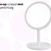 Make Up Spiegel Met LED Verlichting - Cosmetica - Dimbaar - Dimfunctie - Oplaadbaar - USB - Cadeau - Vakantie - Wit -Bekend Cosmetica Winkel 1200x901 14