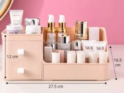 Make-Up Organizer - Cosmetica - Opbergdoos - Roze - Nagellak - Creme - Sieraden - Pennenbakje - Bureau - Organizers - Make Up -Bekend Cosmetica Winkel 1200x901 18