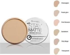 Rimmel London Stay Matte Pressed Powder - 001 Transparent - Powder 35 Rimmel London Stay Matte Pressed Powder - 001 Transparent - Powder -Bekend Cosmetica Winkel 1200x949 3