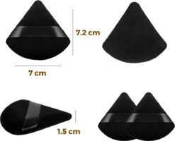 Merkloos Powder Puff Driehoek - Beauty Blender - Powder Puff - Poederdons - 12 Stuks - Zwart 13 Merkloos Powder Puff Driehoek - Beauty Blender - Powder Puff - Poederdons - 12 Stuks - Zwart -Bekend Cosmetica Winkel 1200x971 6