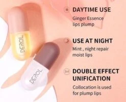 2 Stuks DAG En Nacht Lip Plumpers | Natuurlijke Lip Plumpers | 50% Vollere Lippen In 2 Min | Lip Filler | Lipgloss | Lip Maximizer | Cadeautip | In Een Schattige Cadeauverpakking! -Bekend Cosmetica Winkel 1200x972 1