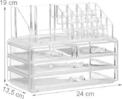 Merkloos Make-up Organizer - Tweedelig - Cosmetica Opbergdoos 13 Merkloos Make-up Organizer - Tweedelig - Cosmetica Opbergdoos -Bekend Cosmetica Winkel 1200x976 2