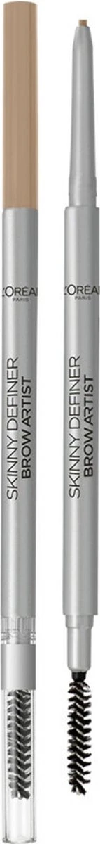 L’Oréal Paris Brow Artist Skinny Definer Wenkbrauwpotlood - 101 Blonde - Ultradun 3 L’Oréal Paris Brow Artist Skinny Definer Wenkbrauwpotlood - 101 Blonde - Ultradun