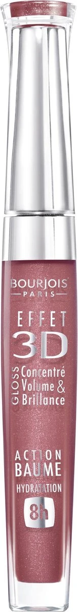 Bourjois Gloss Effet 3D Effect Lipgloss - 03 Brun Rose Academic 4 Bourjois Gloss Effet 3D Effect Lipgloss - 03 Brun Rose Academic - Afbeelding 2