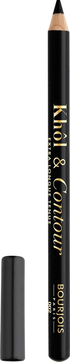 Bourjois Khol & Contour Extra Long Wear Oogpotlood - 002 Ultra Black 3 Bourjois Khol & Contour Extra Long Wear Oogpotlood - 002 Ultra Black