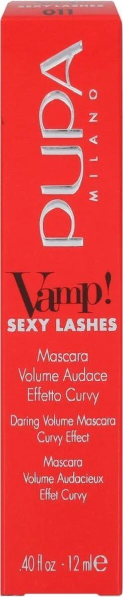 PUPA Milano Vamp! Mascara Sexy Lashes - 011 Sexy Black -Bekend Cosmetica Winkel 248x1200 1