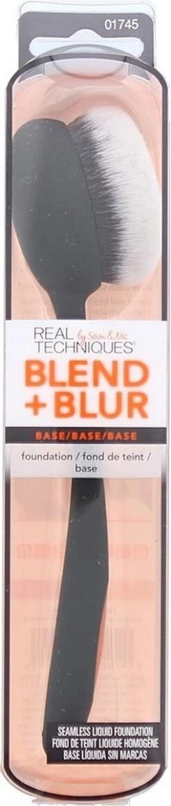 Real Techniques Blend And Blur Foundation Brush - Foundation Kwast 15 Real Techniques Blend And Blur Foundation Brush - Foundation Kwast -Bekend Cosmetica Winkel 255x1200 1