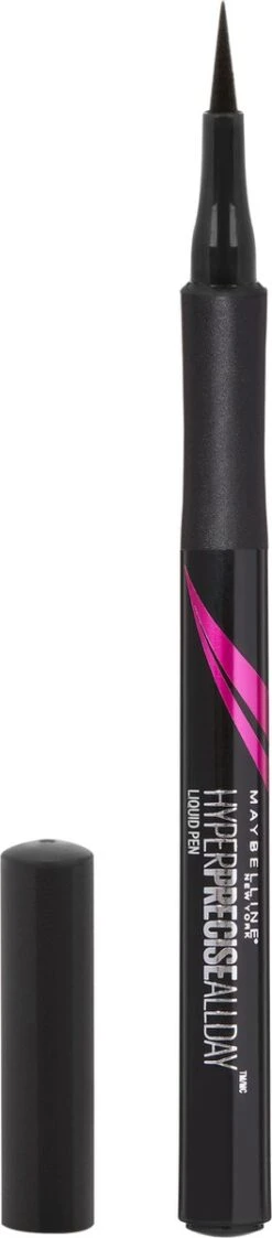 Maybelline Hyper Precise All Day Liquid Eyeliner - Zwart -Bekend Cosmetica Winkel 264x1200 3
