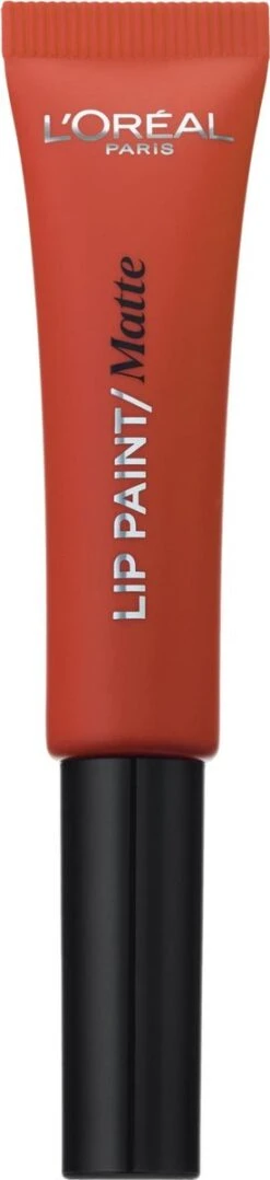 L'Oréal Paris Infallible Lip Paint Matte Lippenstift - 204 Red Actually -Bekend Cosmetica Winkel 275x1200