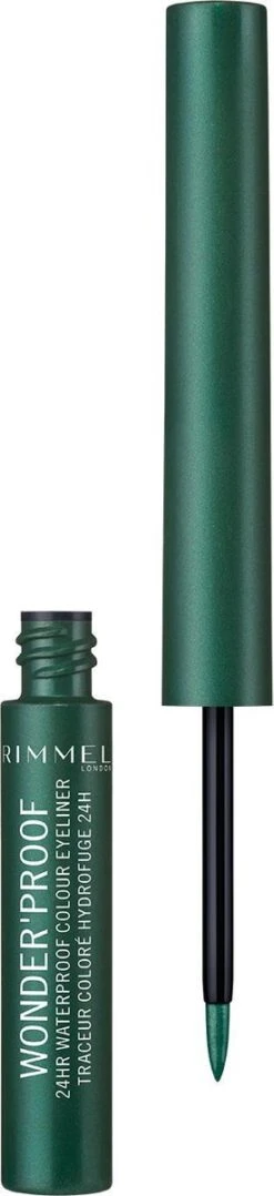 Rimmel London Rimmel Wonder'proof Liner Eyeliner - 003 Green -Bekend Cosmetica Winkel 275x1200 4