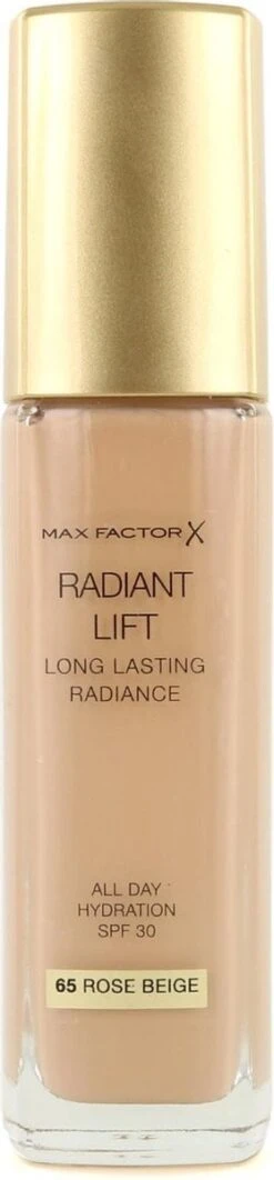 Max Factor Radiant Lift FD - 65 Rose Beige 23 Max Factor Radiant Lift FD - 65 Rose Beige -Bekend Cosmetica Winkel 279x1200 6