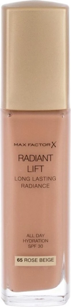 Max Factor Radiant Lift FD - 65 Rose Beige 24 Max Factor Radiant Lift FD - 65 Rose Beige -Bekend Cosmetica Winkel 280x1200 3
