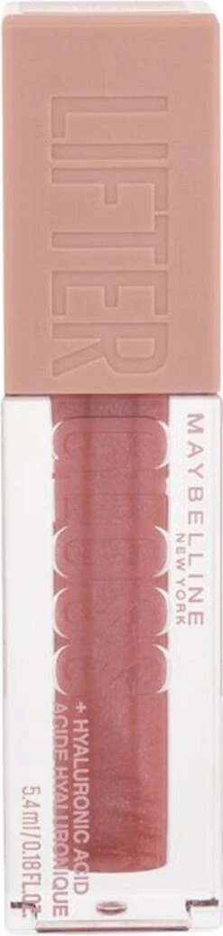 Maybelline New York - Lifter Gloss Lipgloss - 3 Moon - Roze - Glanzende Lipgloss - 5.4ml -Bekend Cosmetica Winkel 286x1200