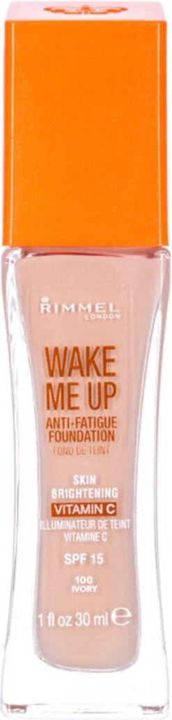 Rimmel London Rimmel - Wake Me Up Foundation With Vitamine C - Ivory 13 Rimmel London Rimmel - Wake Me Up Foundation With Vitamine C - Ivory -Bekend Cosmetica Winkel 287x1200 2