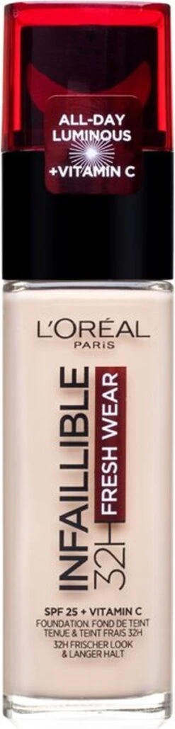 L'Oréal Infallible 24H Fresh Wear Foundation - 110 Rose Vanilla 24 L'Oréal Infallible 24H Fresh Wear Foundation - 110 Rose Vanilla -Bekend Cosmetica Winkel 288x1200 2