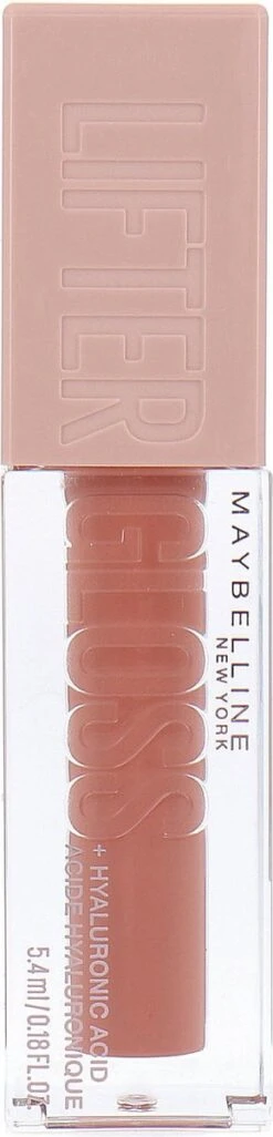 Maybelline Lifter Lipgloss - 007 Amber (met Hyaluronic Acid) -Bekend Cosmetica Winkel 289x1200 1