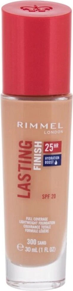 Rimmel London Lasting Finish Foundation - 300 Sand -Bekend Cosmetica Winkel 304x1200 4