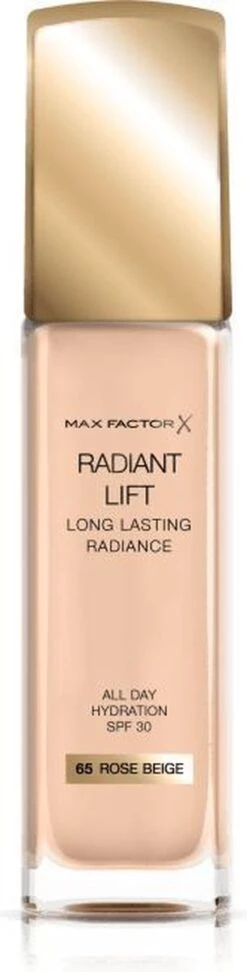 Max Factor Radiant Lift FD - 65 Rose Beige 25 Max Factor Radiant Lift FD - 65 Rose Beige -Bekend Cosmetica Winkel 305x1200 2