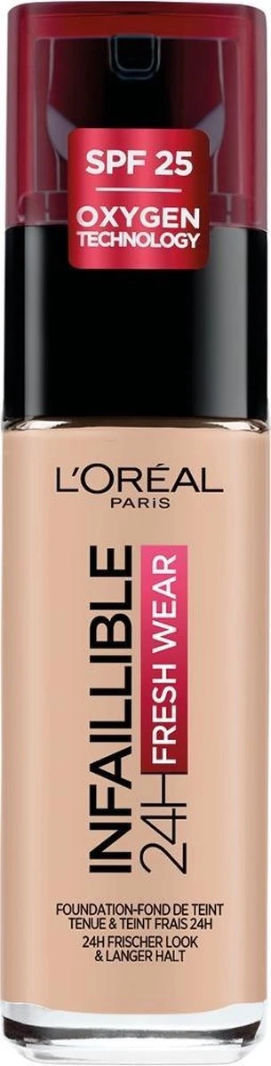 L'Oréal Infallible 24H Fresh Wear Foundation - 110 Rose Vanilla 9 L'Oréal Infallible 24H Fresh Wear Foundation - 110 Rose Vanilla - Afbeelding 7