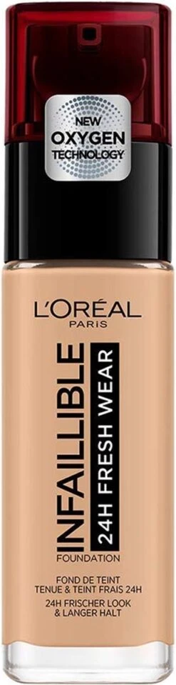 L'Oréal Paris Infaillible 24H Fresh Wear Foundation - 140 Golden Beige - Langhoudend 10 L'Oréal Paris Infaillible 24H Fresh Wear Foundation - 140 Golden Beige - Langhoudend -Bekend Cosmetica Winkel 309x1200 7