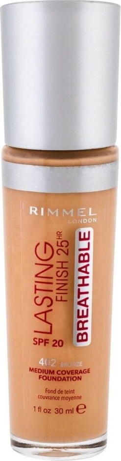Rimmel London Lasting Finish Breathable Foundation Bronze - Beige -Bekend Cosmetica Winkel 316x1200 8