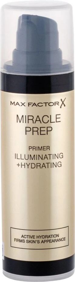 Max Factor Miracle Prep Primer Illuminating & Hydrating - 000 Transparant - 30 Ml 15 Max Factor Miracle Prep Primer Illuminating & Hydrating - 000 Transparant - 30 Ml -Bekend Cosmetica Winkel 319x1200 3