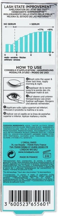 L'Oréal Paris Clinically Proven Wimperserum - 2 Ml -Bekend Cosmetica Winkel 322x1200 1