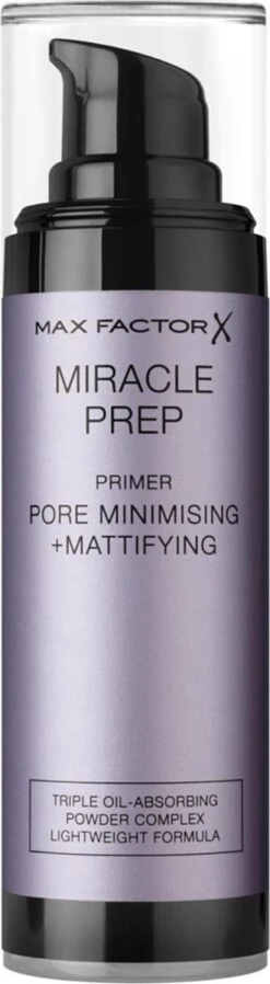 Max Factor Miracle Prep Primer Pore Minimising & Mattifying - 30 Ml -Bekend Cosmetica Winkel 330x1200 7