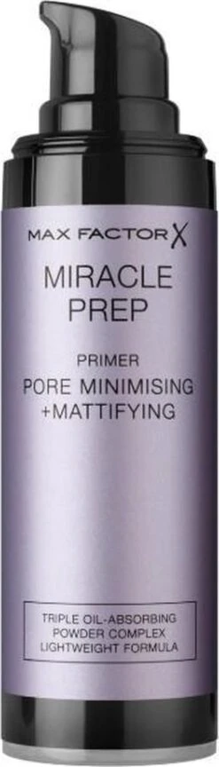 Max Factor Miracle Prep Primer Pore Minimising & Mattifying - 30 Ml -Bekend Cosmetica Winkel 343x1200 6