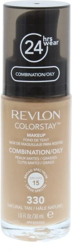 Revlon Colorstay Foundation With Pump - 330 Natural Tan (Oily Skin) 18 Revlon Colorstay Foundation With Pump - 330 Natural Tan (Oily Skin) -Bekend Cosmetica Winkel 349x1200 7