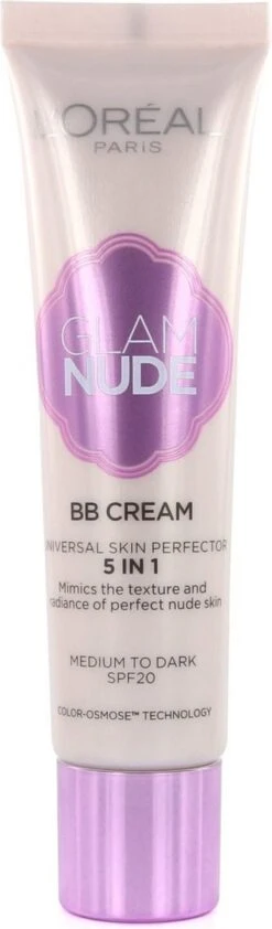 L'Oréal Glam Nude BB Cream - Medium To Dark Skin