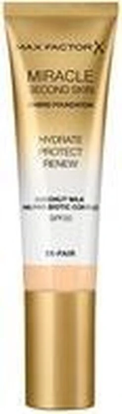 Max Factor Miracle Second Skin Foundation - 06 Golden Medium -Bekend Cosmetica Winkel 356x1200 5