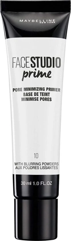 Maybelline Face Studio Prime - 10 Pore Minimizing Primer -Bekend Cosmetica Winkel 357x1200 3