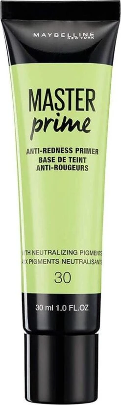 Maybelline Master Prime - 30 Anti Redness - Primer -Bekend Cosmetica Winkel 358x1200 6