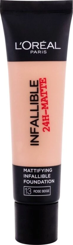 L'Oréal Paris Infallible Matte Foundation - 13 Beige Rose -Bekend Cosmetica Winkel 361x1200 5