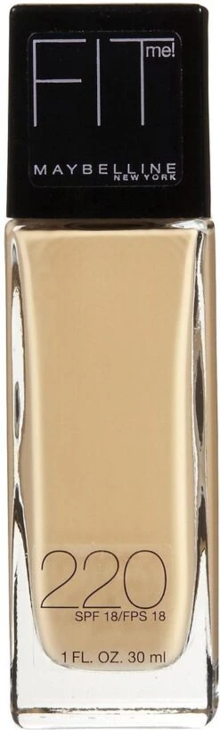 Maybelline Fit Me Liquid Foundation - 220 Natural Beige -Bekend Cosmetica Winkel 362x1200 3
