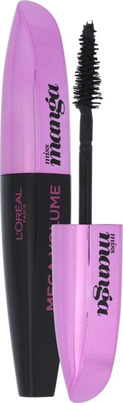 L'Oréal Paris Mega Volume Miss Manga Mascara - Black -Bekend Cosmetica Winkel 366x1200