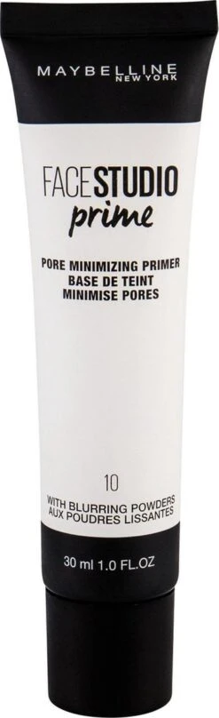 Maybelline Face Studio Prime - 10 Pore Minimizing Primer -Bekend Cosmetica Winkel 367x1200 4