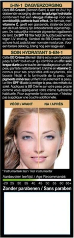 Garnier Face SkinActive - BB Cream Classic Light 5-in-1 Dagverzorging - 2x 50 Ml -Bekend Cosmetica Winkel 374x1200 1