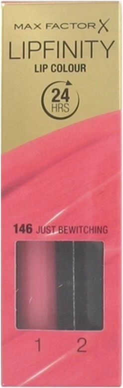 Max Factor Lipfinity Lip Colour Lipgloss - 146 Just Bewitching -Bekend Cosmetica Winkel 382x1200