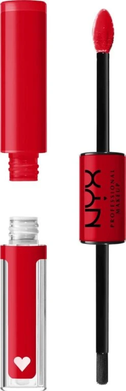 NYX Professional Makeup Shine Loud High Pigment Lipgloss - Rebel In Red -Bekend Cosmetica Winkel 388x1200 1