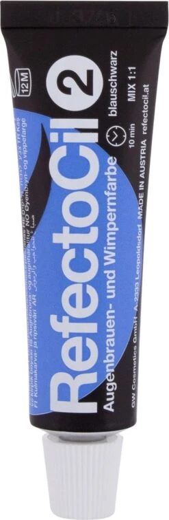 RefectoCil Wimper- En Wenkbrauw Verf - Blauw-zwart Nr. 2 - 15 Ml -Bekend Cosmetica Winkel 392x1200 3
