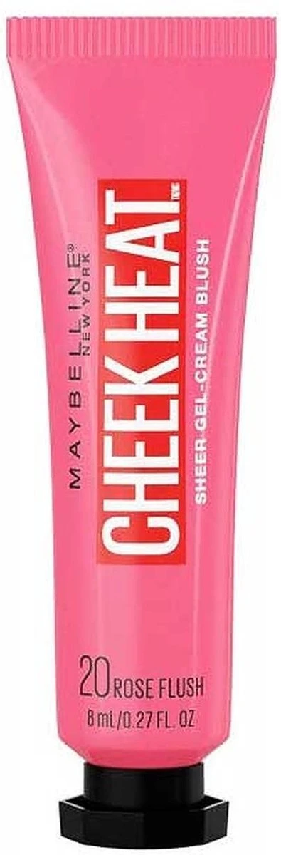Maybelline Cheek Heat Cream Blush - 20 Rose Flash 6 Maybelline Cheek Heat Cream Blush - 20 Rose Flash - Afbeelding 4